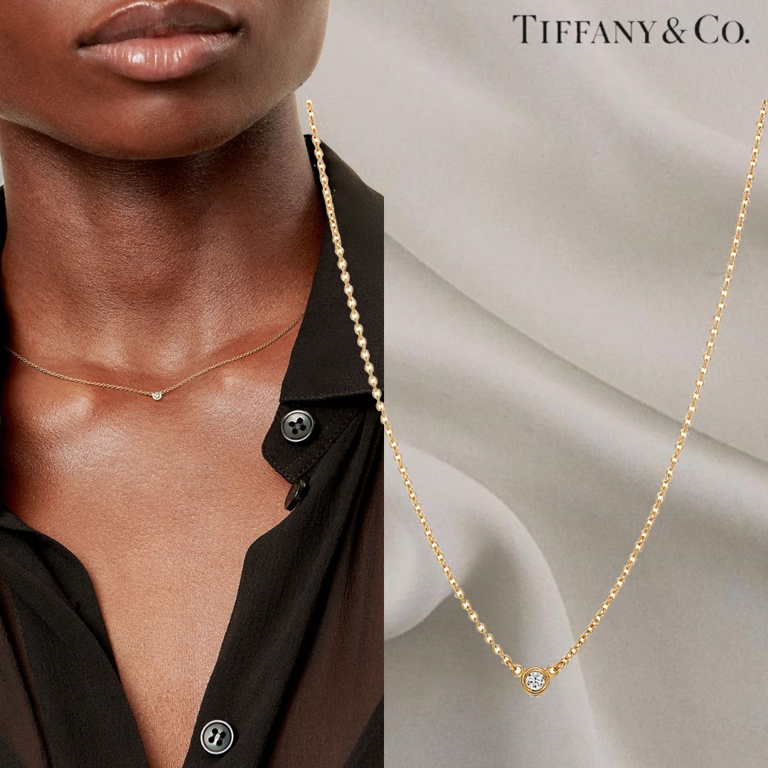安心の直営店買付＊ Tiffany & Co ダイヤモンド ペンダント