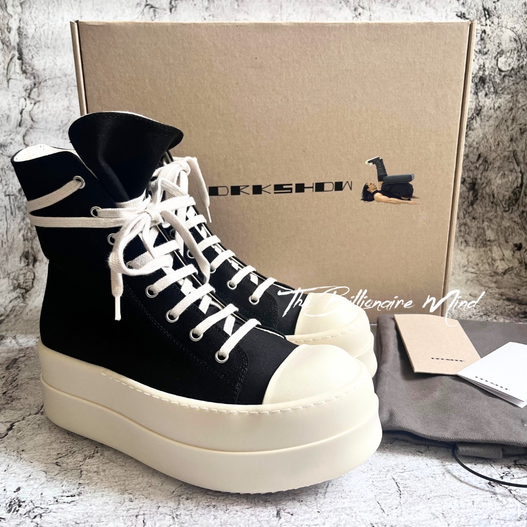 【各サイズ入荷】 Rick Owens DRKSHDW Double bumper スニーカー