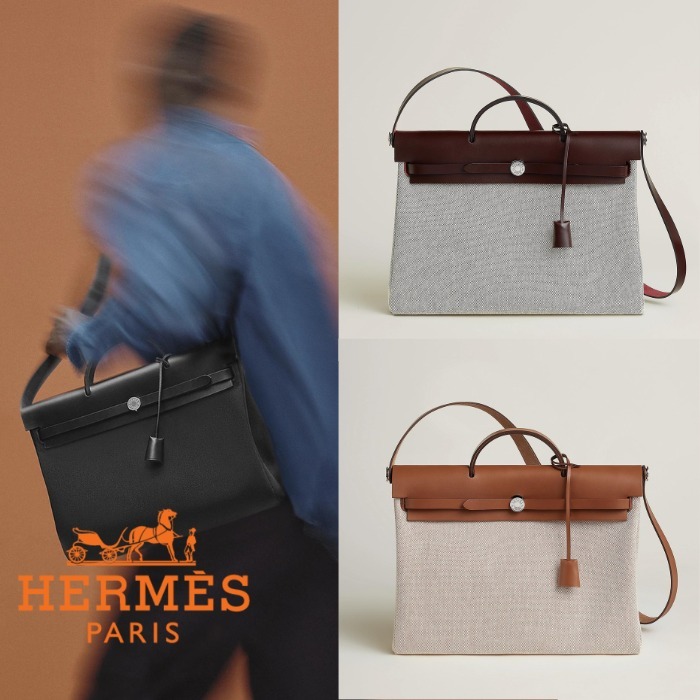 HERMES エルメス メンズ BORSA HERBAG メッセンジャーバッグ Herbag Messenger 39 bag | Hermès USA