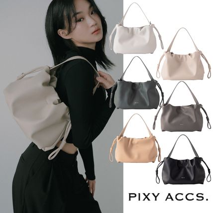 巾着 PIXY ACCS.(ピクシーアックス) ハンドバッグ(レディース