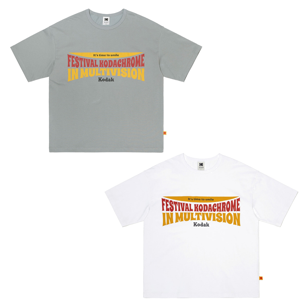 KODAK★グラフィックオーバーフィット半袖Tシャツ♪
