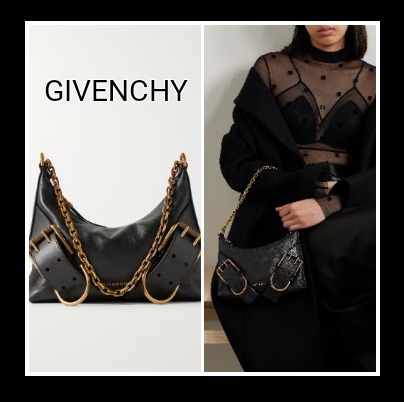 ★GIVENCHY★Voyou テクスチャードレザー ミニ ショルダーバッグ