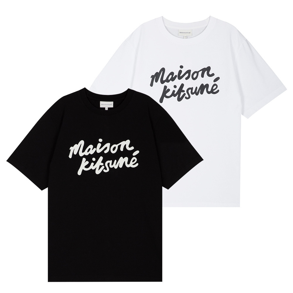 MAISON KITSUNE ハンドライティング コンフォート Tシャツ