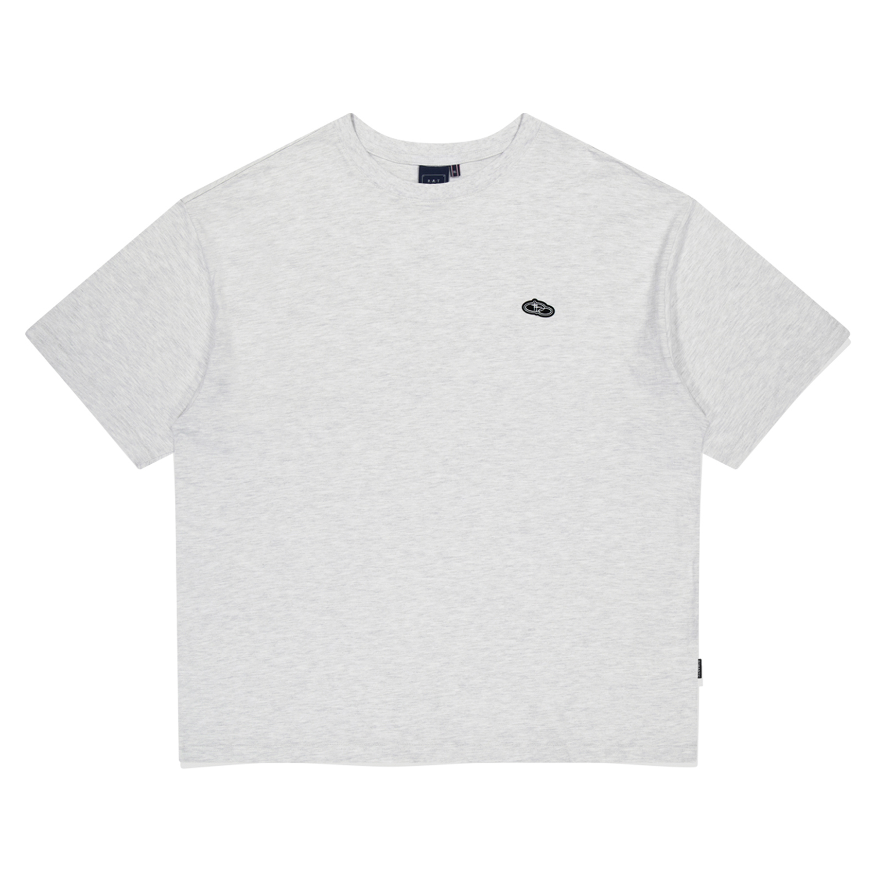 [ROMANTIC CROWN]★ 韓国人気★SILVER CLIP PENDANT TEE SHIRT ROMANTIC CROWN] SILVER CLIP PENDANT TEE SHIRT/追跡付