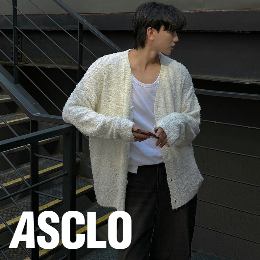 カーディガン 90S Irish Popcorn Cardigan (3color)
