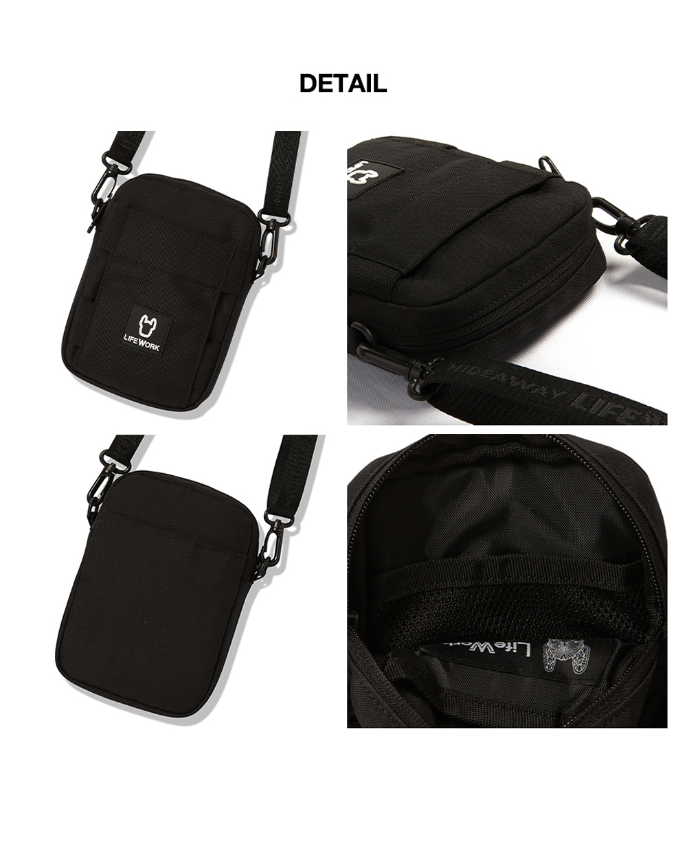 ライフウォーク☆Radock Emblem Square Cross Bag☆クロスバッグ