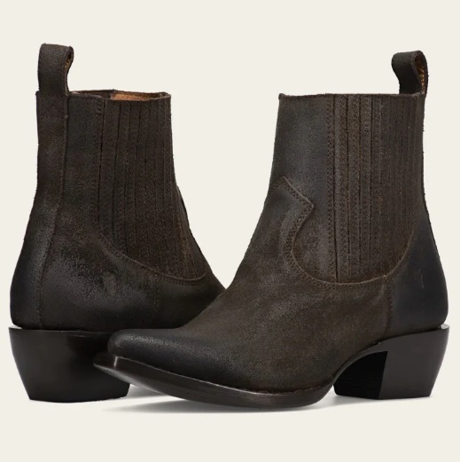 ☆FRYE(フライ)☆サシャ ウェスタン チェルシー FRYE Sacha Chelsea in Black - Bliss Boutiques