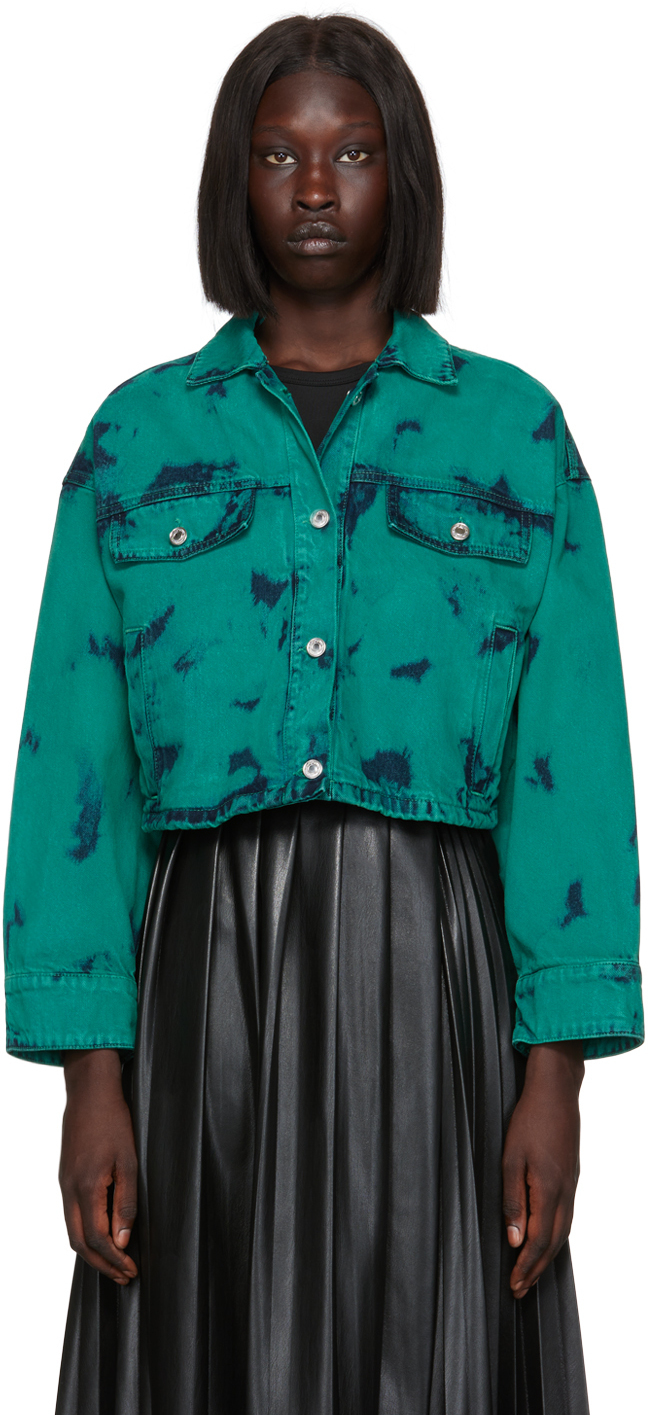 【関税込み】MSGM SSENSE限定 ブルー デニムジャケット