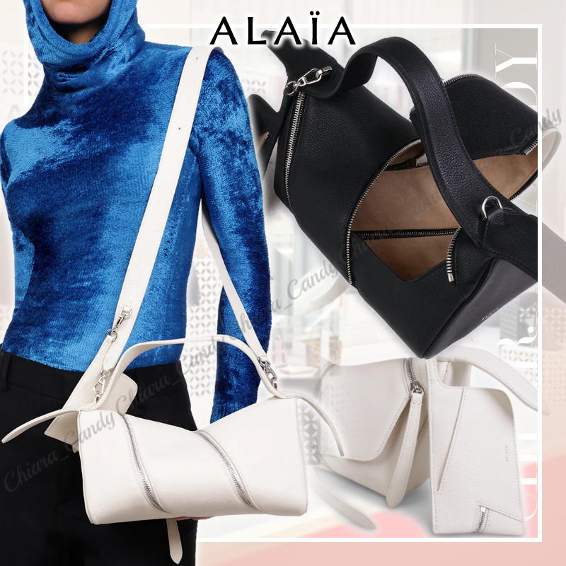 【24SS NEW】ALAIA / LE ジップ調節可能なストラップバッグ /2色