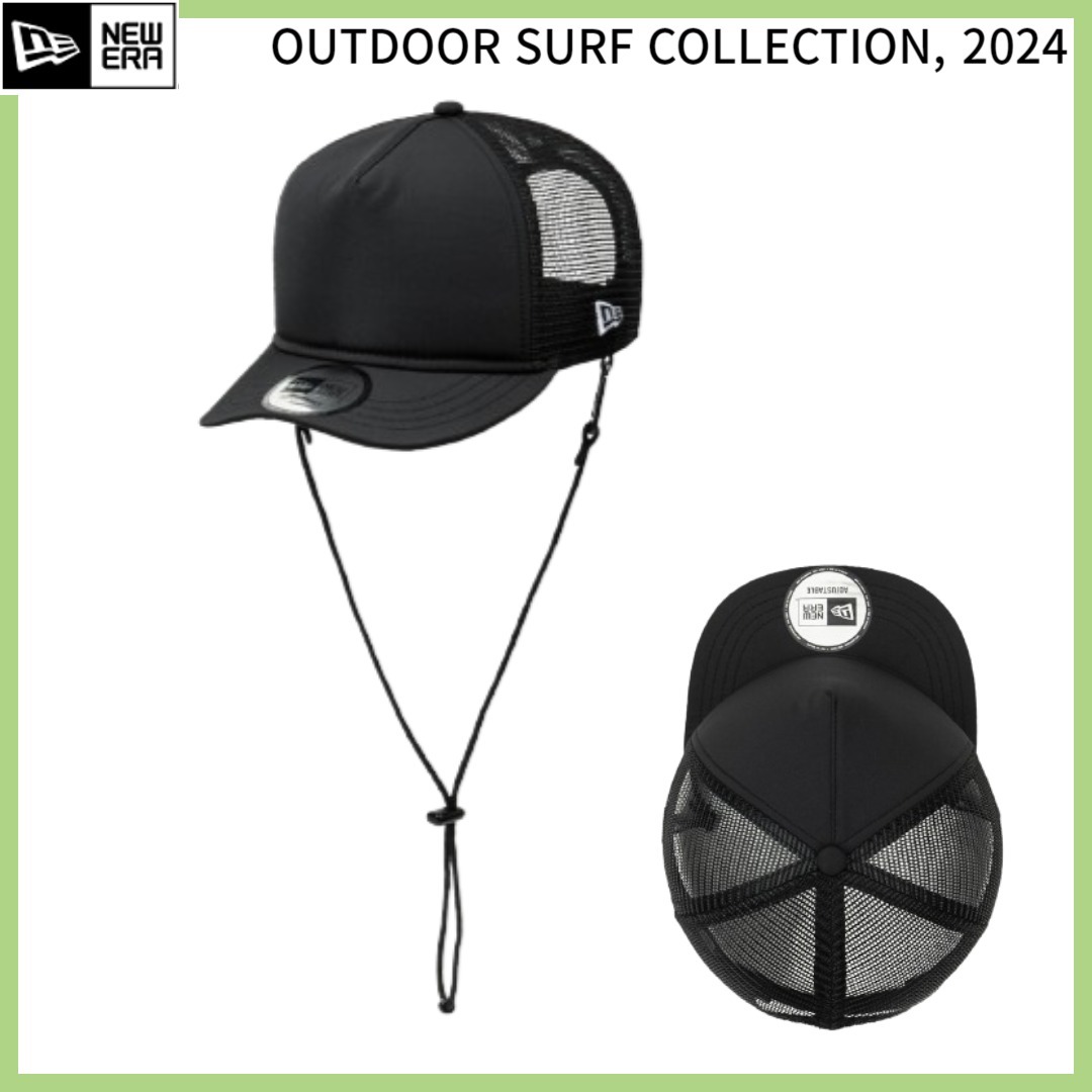 Newera■Outdoor Short Visor A-frame Trucker Ball Cap■送料込
