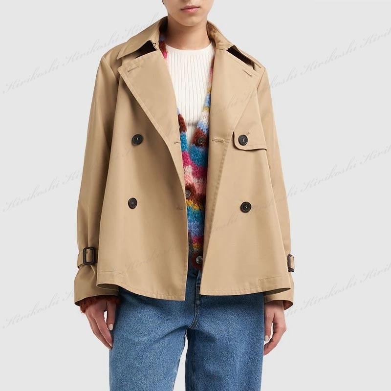 ★Weekend Max Mara 25春夏★BIGLIA ショート トレンチ 全2色 ☆Weekend Max Mara 25春夏☆BIGLIA ショート トレンチ 全2色