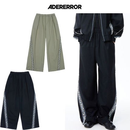 ADERERROR More Pants Unisex Street Style Elegant Style Logo Pants