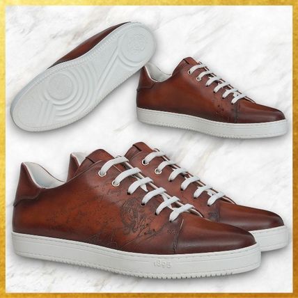 Berluti Sneakers Playtime Scritto Leather Sneaker