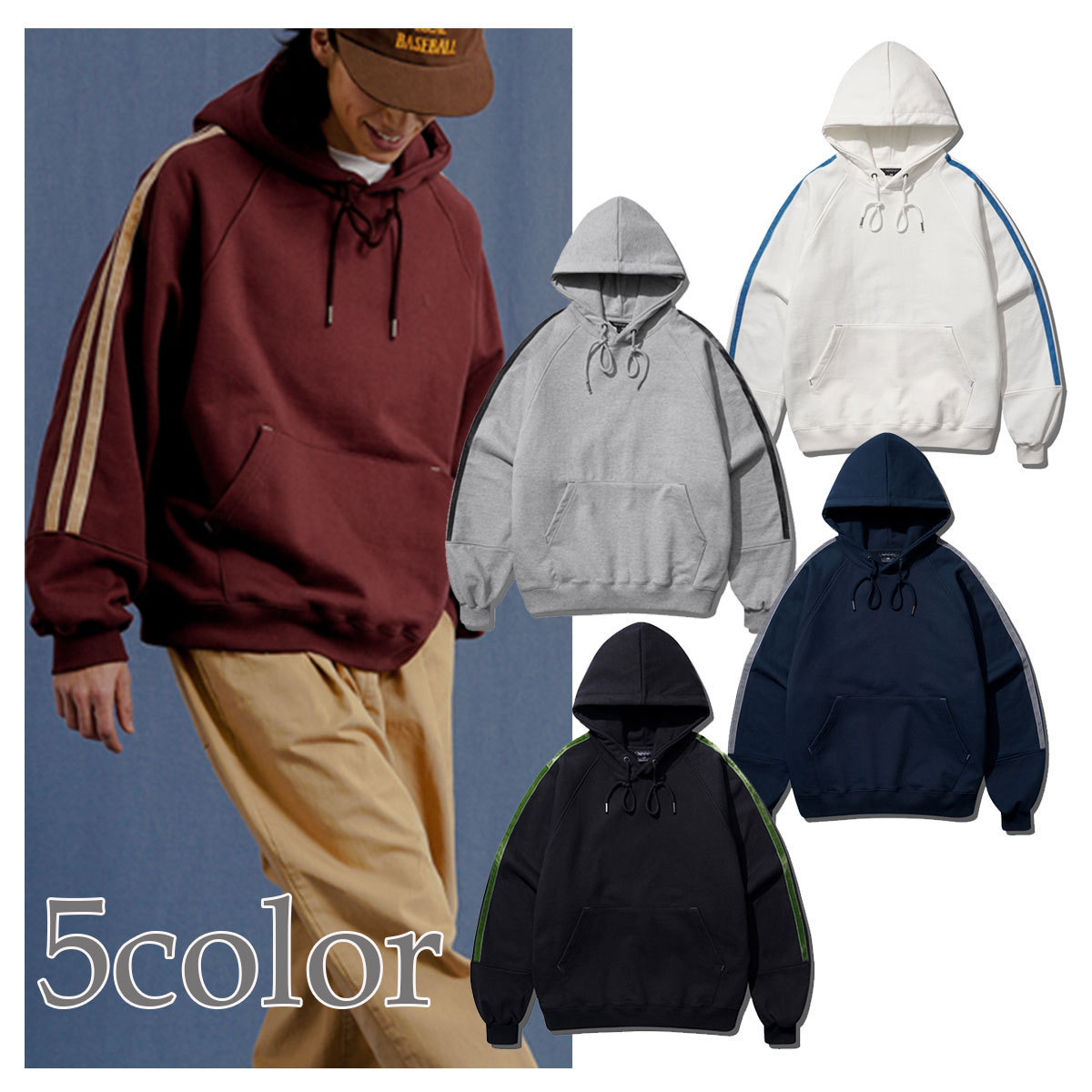 パーカー・フーディ WV PROJECT Gump Heavy Cotton Hood 4FT330