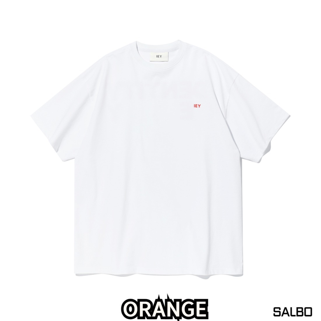 [IEY] ★24SS★IDENTITY BACK LOGO T-SHIRT/韓国人気 IEY] ☆24SS☆IDENTITY BACK LOGO T-SHIRT/韓国人気 (IEY/T