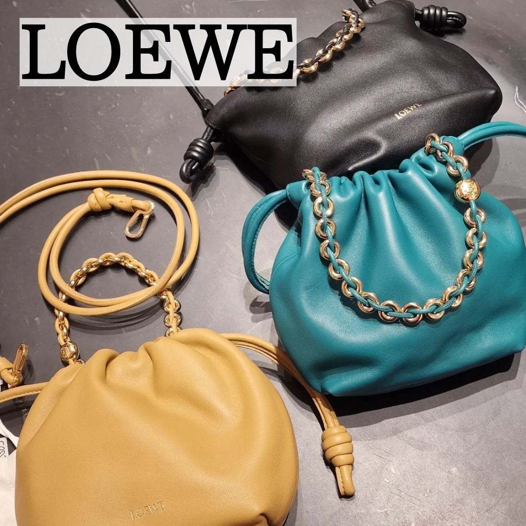 ■LOEWE■ロエベ フラメンコパース バッグ メローナパラム