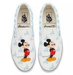 WDW Vans x Disney スリッポン Mickey Mouse Blue