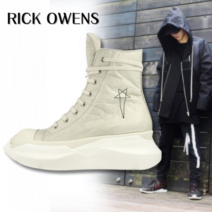 《洗練されたエッジ》【RICK OWENS】の アブストラクト スニーク