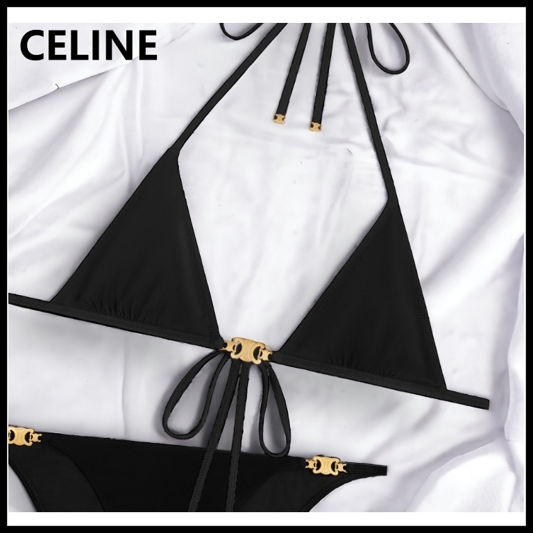 【CELINE】トリオンフ トライアングルトップス マットジャージー