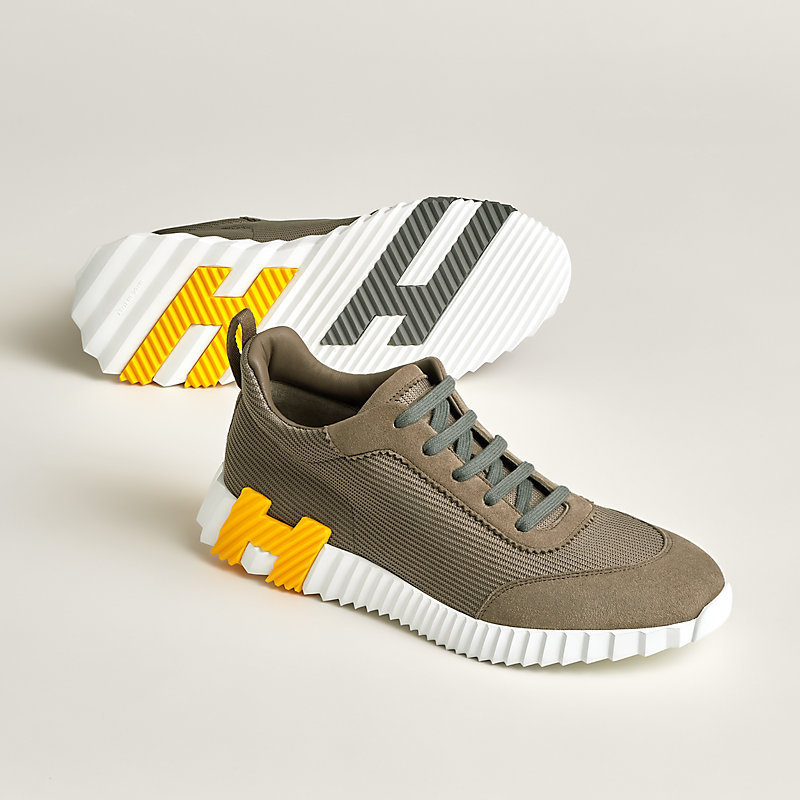 シンプルな形とカラバリが豊富】HERMES Bouncingスニーカー