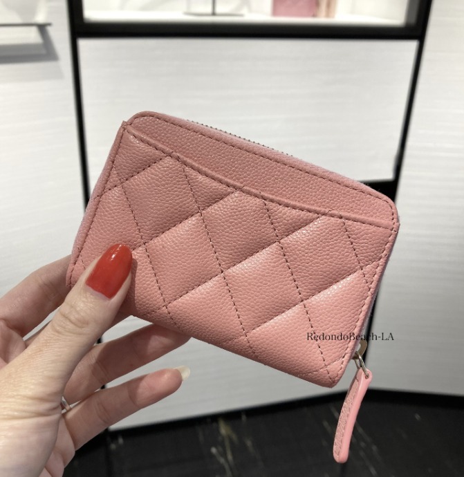 新コーラル系ピンクが可愛い☆CHANEL☆コインケース☆季節限定色