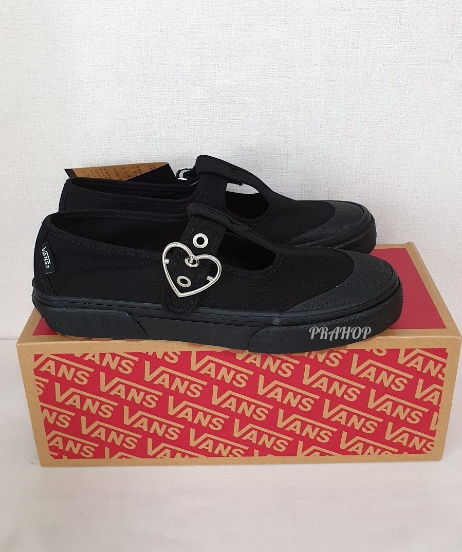 VANS】STYLE 93☆ハート バックル☆BLACK☆ 追跡可 (VANS
