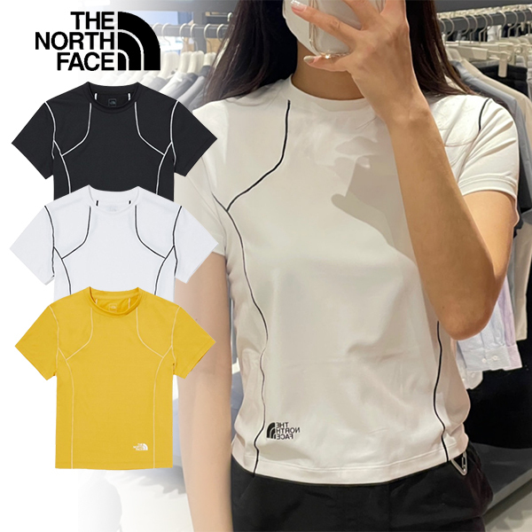 【THE NORTH FACE】W’S ICE GEAR LINE S/S R/TEE★送料・関税込