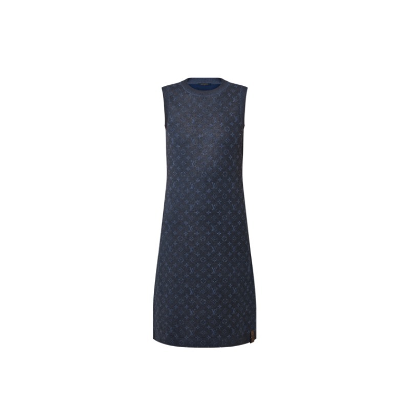 【ルイヴィトン・Louis Vuitton 】Glitter Monogram Knit Dress