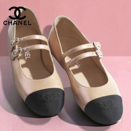 ベージュ系 25cm CHANEL(シャネル) パンプス(レディース) - 海外