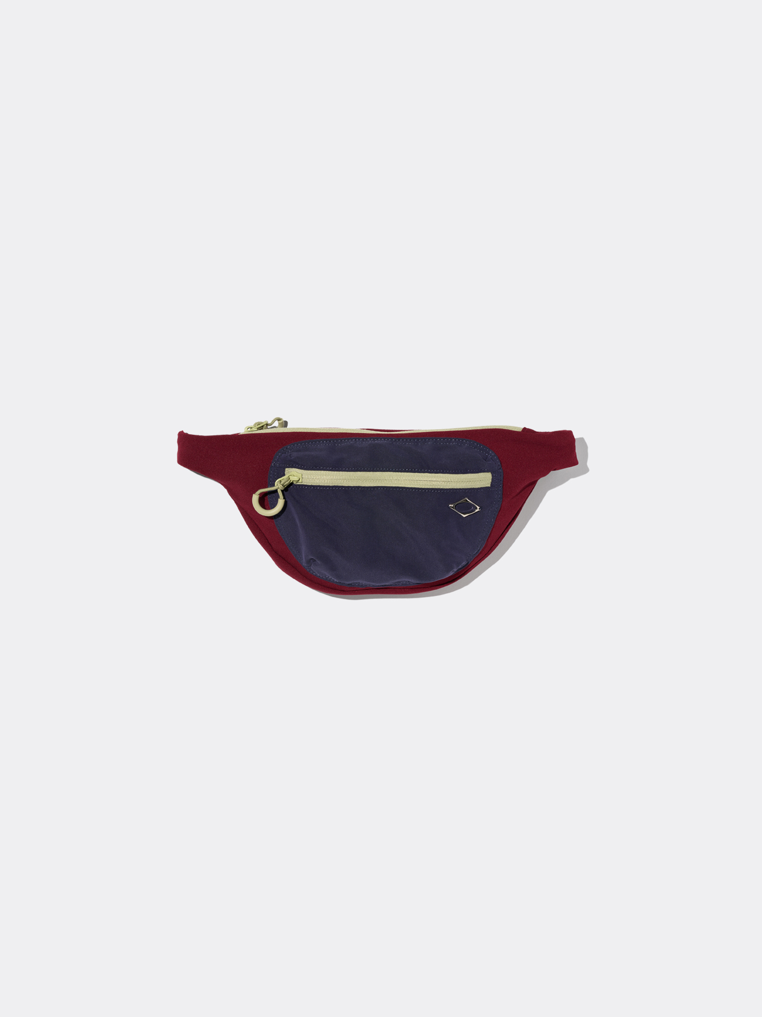 【MISCHIEF】 RHOMBUS BUM BAG RED/NAVY