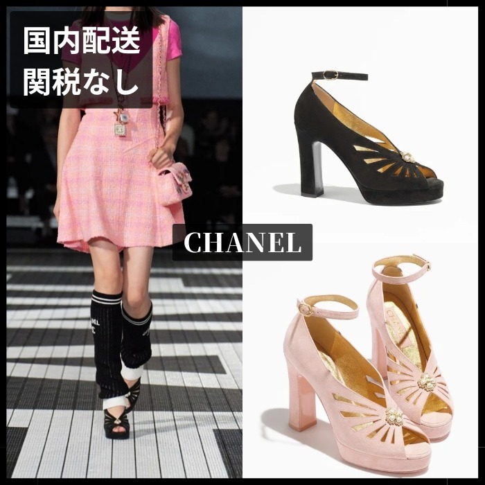 【24Cruise♪美しく輝く足元に♪】CHANEL パンプス サンダル