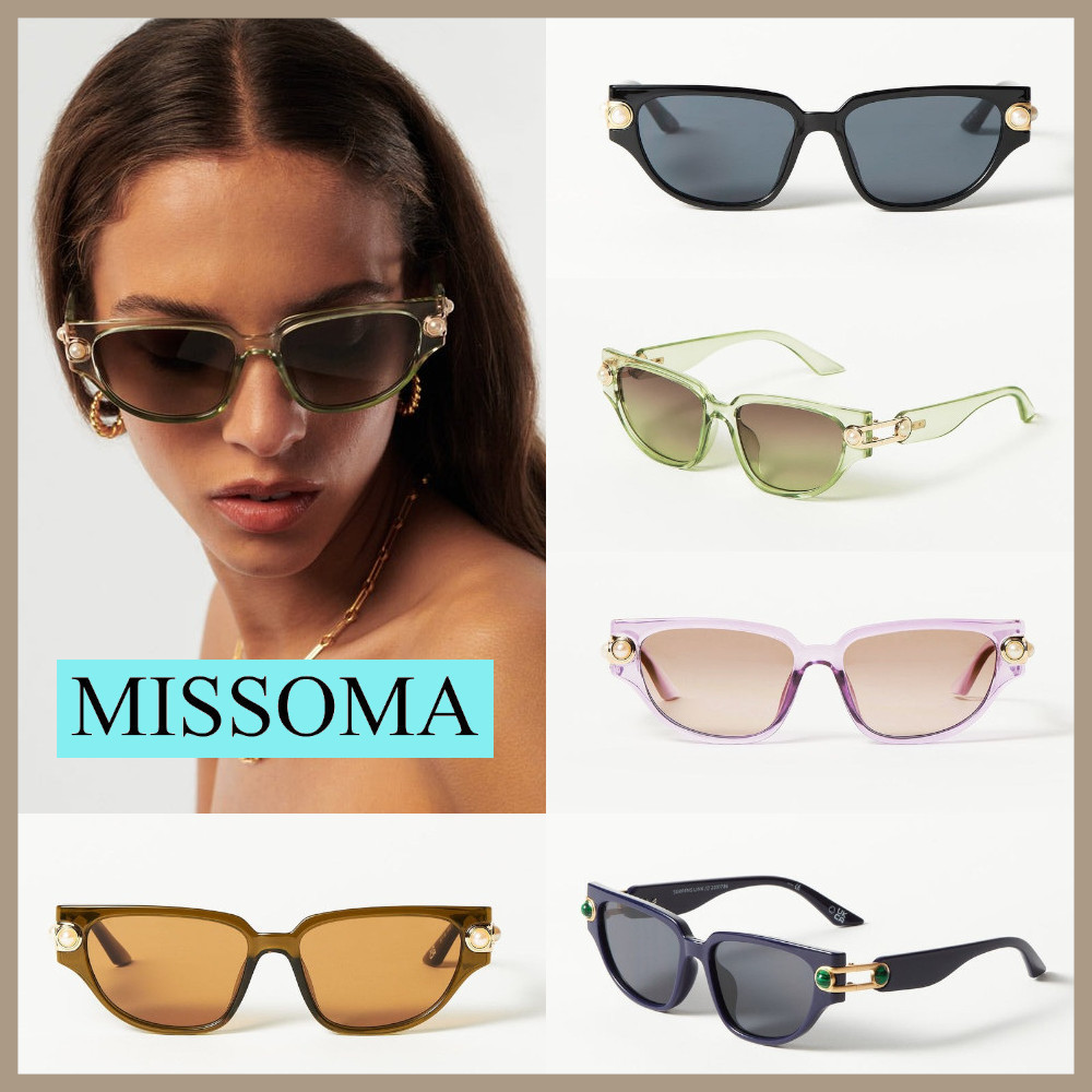 ★MISSOMA★ LE SPECS SERPENS リンク キャットアイ サングラス