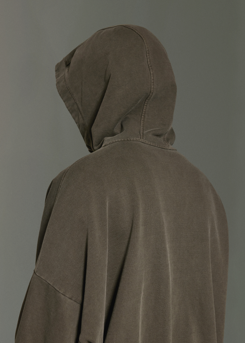 GRAILZ】24SS ERBE OVERSIZED ZIP HOODIE [BROWN] (GRAILZ