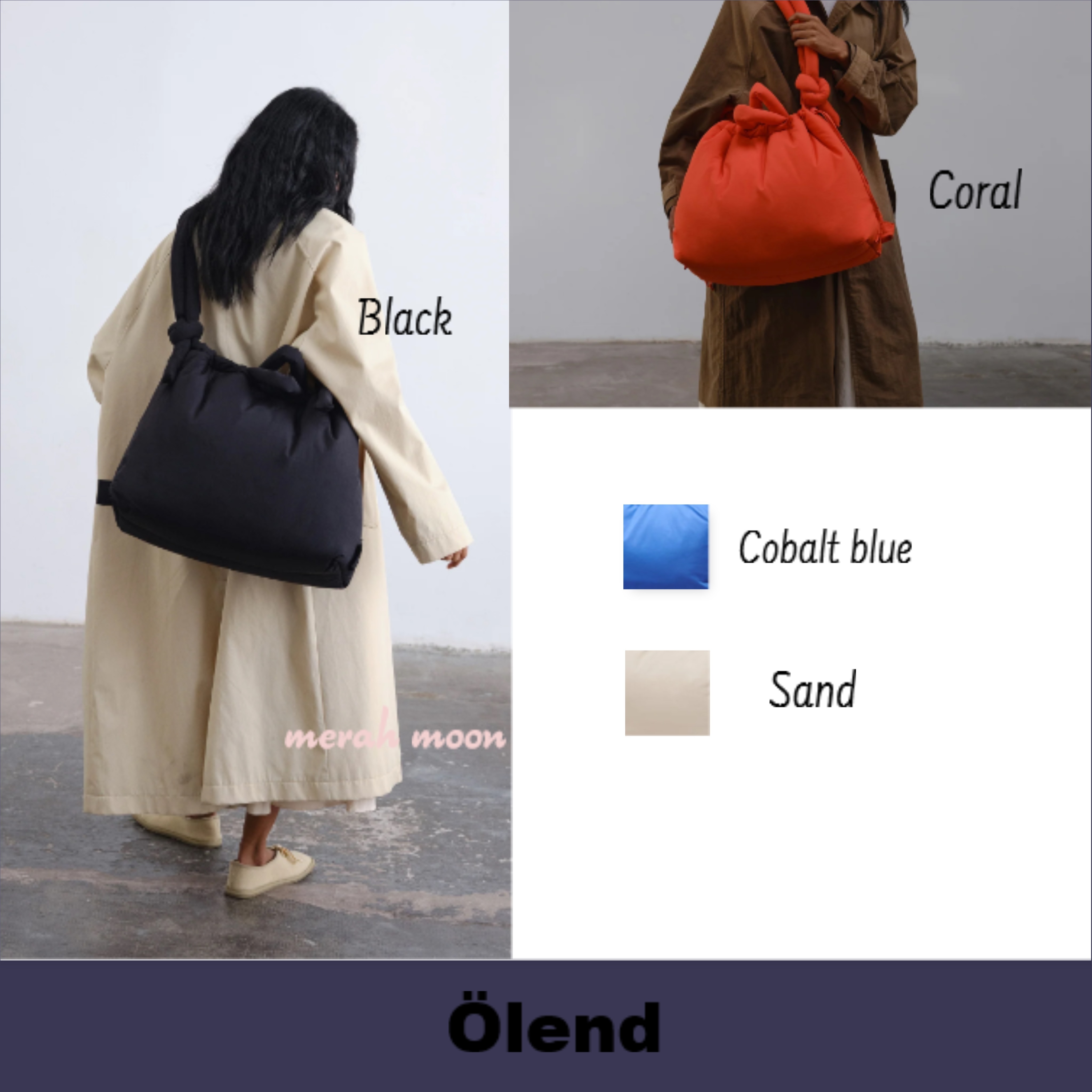 OLEND【LARGE ONA SOFT BAG】バックパック