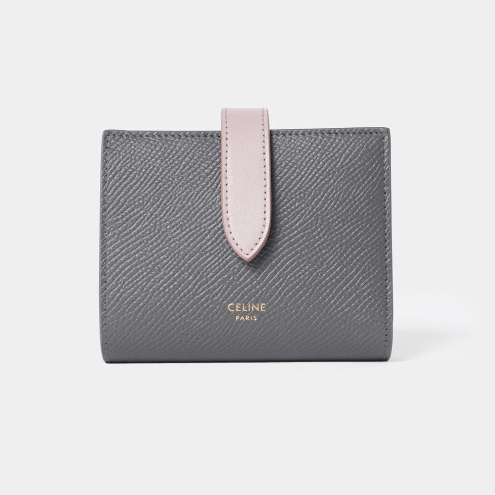 【CELINE】 スモール ストラップウォレット【関税送料込】 すぐ届く】セリーヌ スモール ストラップウォレット ピンク 財布