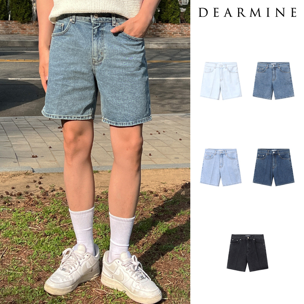 【DEARMINE】Fir Denim Short Pants