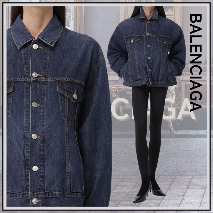 【シンプル♪着回し◎】BALENCIAGA デニムジャケット