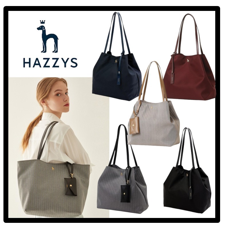 ★送料・関税込★HAZZYS★軽量ナイロントートバッグ★