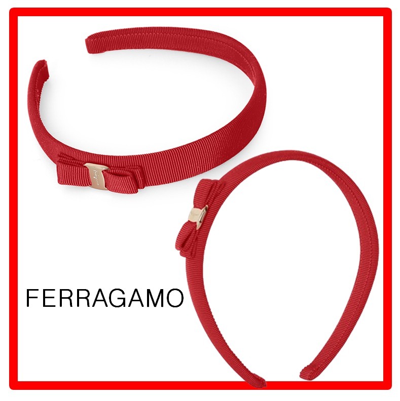 ☆韓国の人気☆【FERRAGAMO】☆ヴァラリボン カチューシャ☆