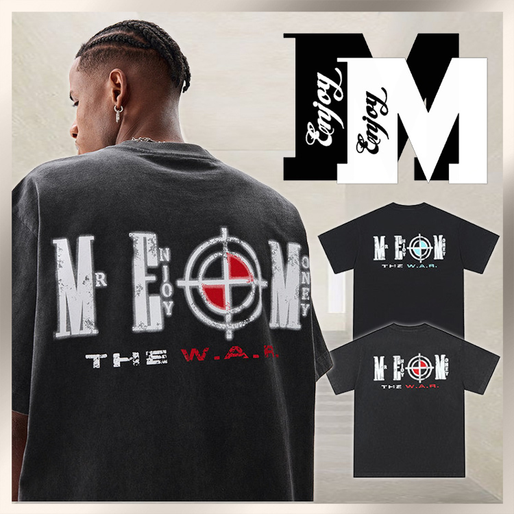 Tシャツ・カットソー MEDM 88rising Money Lucky washed earth the w.a.r. unisexual
