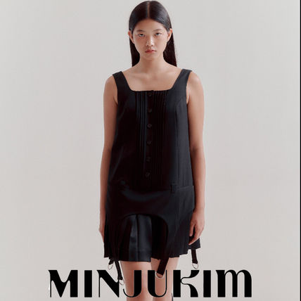 ブラック（黒）系 MINJUKIM(ミンジュキム) ワンピース