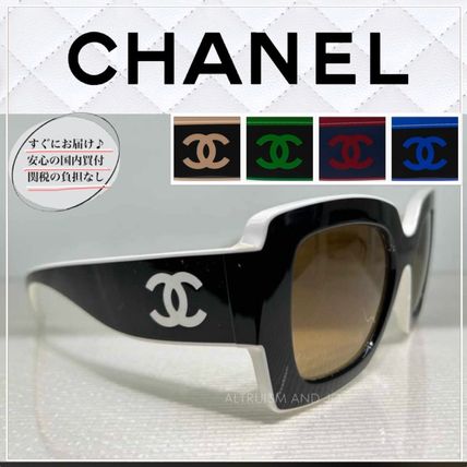 ベージュ系 CHANEL(シャネル) サングラス(レディース) - 海外