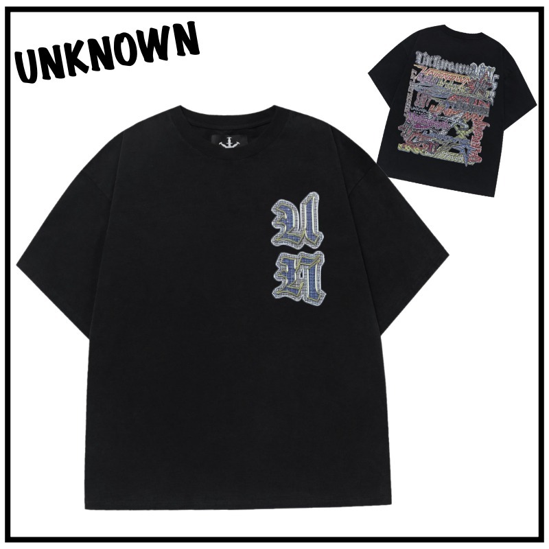 【大人気】UNKNOWN アイスアウト T シャツ - BLACK