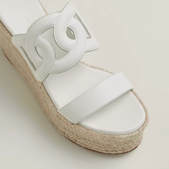 【エレガント】HERMES サンダル エスパドリーユ 《Ithea 30》