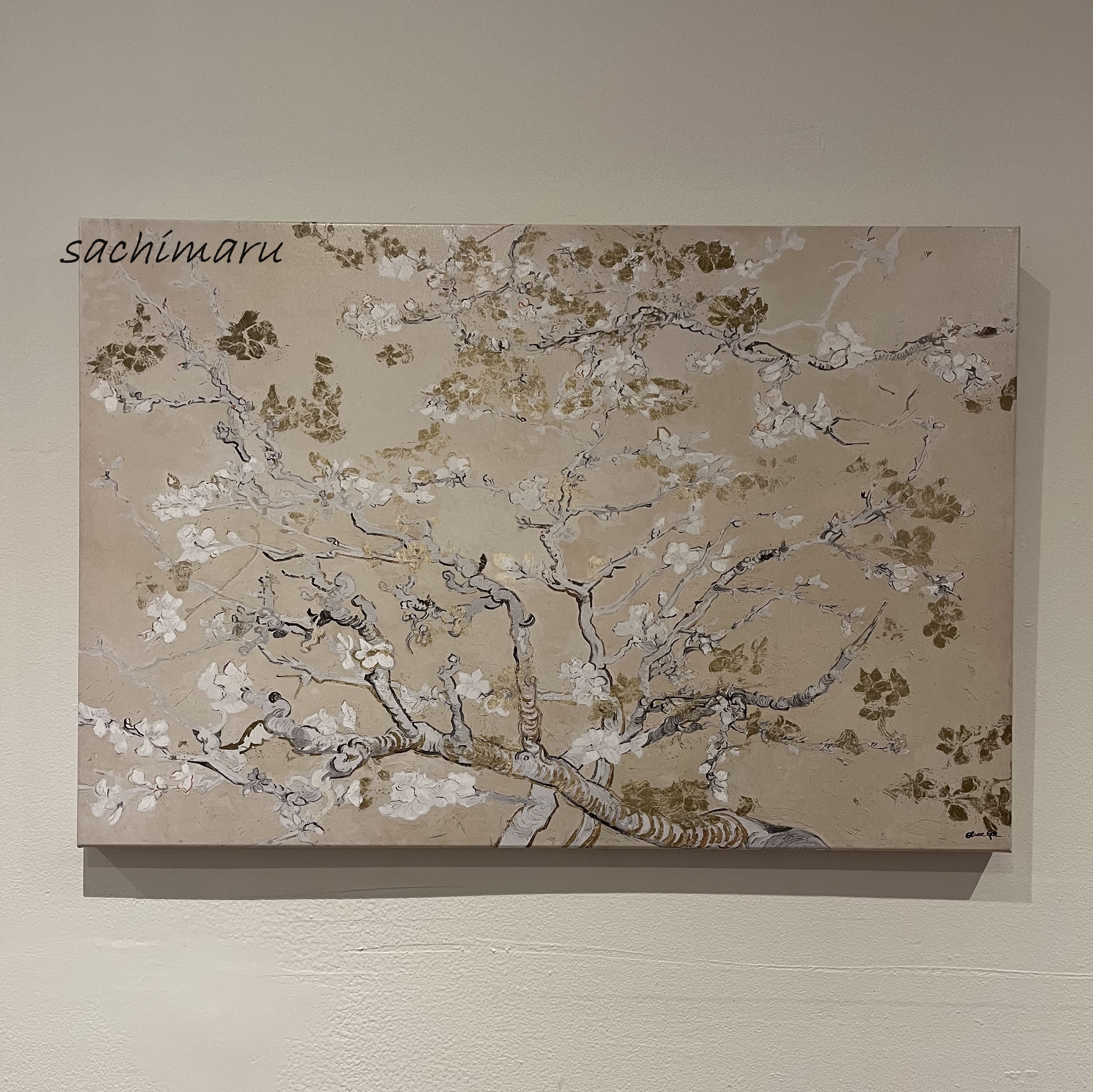 Oliver Gal★Van Gogh in Golden Blossoms Inspiration 38x25cm