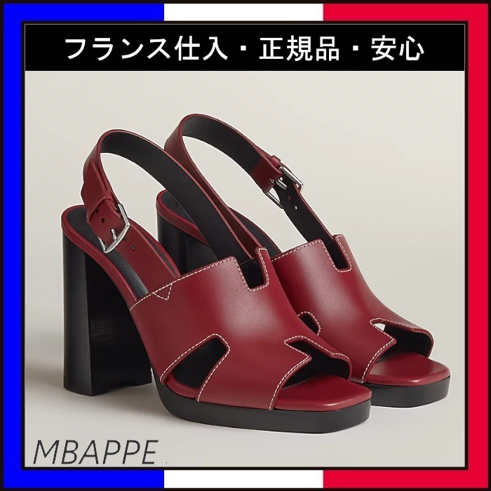 素敵なエレガントデザイン♪【HERMES】エルメス Eris90サンダル