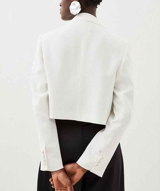 Karen Millen☆クロップ テーラード ブレザージャケット♪送料込