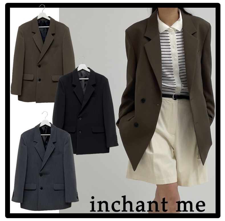 ★送料・関税込★INCHANT ME★Half Double Over Fit Blazer★