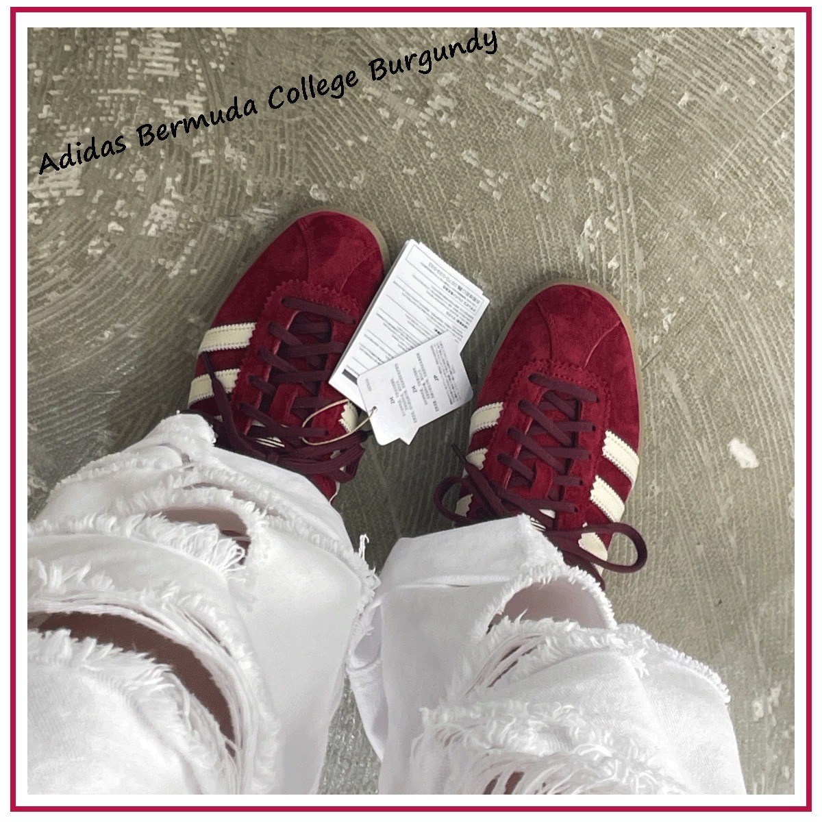Adidas ☆ Bermuda College Burgundy ☆ IE7426 (adidas