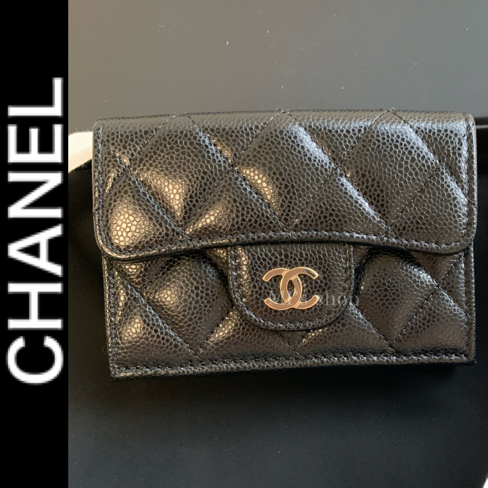 【すぐ届く★男女OK】CHANEL 折りたたみ財布 クラシック ミニ